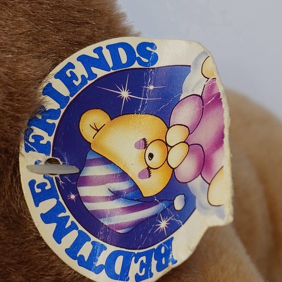 Vintage TB Trading Co Rubber Face Praying Teddy‎ Bear 14" Plush Toy Tan - Picture 7 of 11